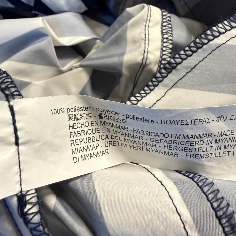 Zara Basic Striped Hooded Lightweight Cropped Jac… - image 16